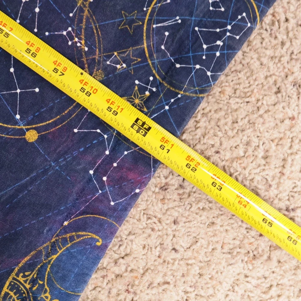 VTG Celestial Astrology Constellation Sun Moon Curtains 61x42